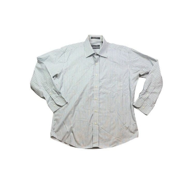 Tailored Fit Stripe Shirt Size 16.5 32/33